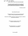 Левина, Ирина Викторовна. Совершенствование обеспечения кредитными ресурсами аграрного сектора: На примере Республики Коми: дис. кандидат экономических наук: 08.00.05 - Экономика и управление народным хозяйством: теория управления экономическими системами; макроэкономика; экономика, организация и управление предприятиями, отраслями, комплексами; управление инновациями; региональная экономика; логистика; экономика труда. Сыктывкар. 2005. 245 с.