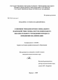 Поданёва, Татьяна Владимировна. Совершенствование профессионального взаимодействия специалистов дошкольного образовательного учреждения в процессе повышения квалификации: дис. кандидат педагогических наук: 13.00.08 - Теория и методика профессионального образования. Барнаул. 2009. 200 с.