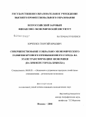 Юрченко, Георгий Юрьевич. Совершенствование социально-экономического развития крупного промышленного города на этапе трансформации экономики: на примере города Брянска: дис. кандидат экономических наук: 08.00.05 - Экономика и управление народным хозяйством: теория управления экономическими системами; макроэкономика; экономика, организация и управление предприятиями, отраслями, комплексами; управление инновациями; региональная экономика; логистика; экономика труда. Москва. 2008. 192 с.