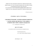Рубинина Эдита Рубеновна. Совершенствование тактики ведения пациенток с вагинальным дисбиозом, сочетанным с хроническим генитальным кандидозом: дис. кандидат наук: 00.00.00 - Другие cпециальности. ФГБОУ ВО «Волгоградский государственный медицинский университет» Министерства здравоохранения Российской Федерации. 2022. 241 с.