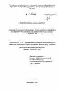 Гребенюк, Леонид Александрович. Совершенствование управления безопасностью перевозок опасных грузов с использованием информационных технологий: дис. кандидат технических наук: 05.22.01 - Транспортные и транспортно-технологические системы страны, ее регионов и городов, организация производства на транспорте. Новосибирск. 2006. 126 с.