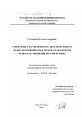 Платонова, Наталья Андреевна. Совместное участие рецептора церулоплазмина и медьтранспортной АТРазы, продукта гена болезни Менкеса, в связывании церулоплазмина: дис. кандидат биологических наук: 03.00.04 - Биохимия. Санкт-Петербург. 2000. 135 с.