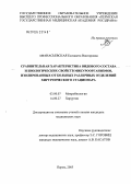 Афанасьевская, Елизавета Викторовна. Сравнительная характеристика видового состава и биологических свойств микроорганизмов, изолированных от больных различных отделений хирургического стационара: дис. кандидат медицинских наук: 03.00.07 - Микробиология. . 0. 134 с.