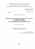 Просвиров, Александр Сергеевич. Сравнительная морфология полового аппарата жуков-щелкунов (Coleoptera, Elateridae) и его значение в систематике группы: дис. кандидат наук: 03.02.05 - Энтомология. Москва. 2014. 436 с.