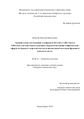 Власова Евгения Николаевна. Сравнительное исследование сульфидных Mo/Al2O3, CoMo/Al2O3 и NiMo/Al2O3 катализаторов в реакциях гидродеоксигенации алифатических эфиров и в процессе гидроочистки смеси прямогонной дизельной фракции и рапсового масла: дис. кандидат наук: 02.00.15 - Катализ. ФГБУН «Федеральный исследовательский центр «Институт катализа им. Г.К. Борескова Сибирского отделения Российской академии наук». 2018. 155 с.