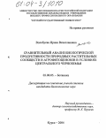 Волобуева, Ирина Вячеславовна. Сравнительный анализ биологической продуктивности природных растительных сообществ и агрофитоценозов в условиях Центрального Черноземья: дис. кандидат биологических наук: 03.00.05 - Ботаника. Курск. 2004. 177 с.