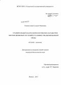 Хикматуллина, Гульшат Радиковна. Сравнительный анализ морфологических параметров листьев древесных растений в условиях урбанизированной среды: дис. кандидат наук: 03.02.08 - Экология (по отраслям). Ижевск. 2013. 186 с.