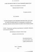 Ох Сунгюн. Сравнительный анализ внешнеполитической стратегии Российской Федерации по отношению к Корейской Народно-Демократической Республике и Республике Корея: дис. кандидат наук: 23.00.04 - Политические проблемы международных отношений и глобального развития. Санкт-Петербург. 2012. 177 с.