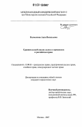 Калмыкова, Анна Васильевна. Сравнительный анализ залога в германском и российском праве: дис. кандидат юридических наук: 12.00.03 - Гражданское право; предпринимательское право; семейное право; международное частное право. Москва. 2007. 191 с.