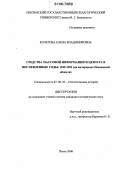 Кочетова, Елена Владимировна. Средства массовой информации и цензура в послевоенные годы: 1945-1953: На материалах Пензенской области: дис. кандидат исторических наук: 07.00.02 - Отечественная история. Пенза. 2006. 240 с.