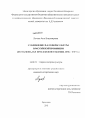 Луговая, Анна Владимировна. Становление массовой культуры в российской провинции: по материалам Ярославской губернии, 1890-е - 1917 гг.: дис. кандидат исторических наук: 24.00.01 - Теория и история культуры. Ярославль. 2013. 230 с.