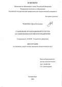 Чебыкина, Ирина Витальевна. Становление организационной культуры на современном российском предприятии: дис. кандидат социологических наук: 22.00.08 - Социология управления. Екатеринбург. 2006. 166 с.