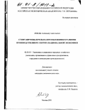Лебедь, Александр Анатольевич. Стимулирующая роль налогообложения в развитии производственного сектора национальной экономики: дис. кандидат экономических наук: 08.00.05 - Экономика и управление народным хозяйством: теория управления экономическими системами; макроэкономика; экономика, организация и управление предприятиями, отраслями, комплексами; управление инновациями; региональная экономика; логистика; экономика труда. Москва. 2001. 199 с.
