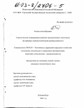Ускова, Анна Юрьевна. Стратегическое планирование развития промышленных комплексов: На примере электротехнической промышленности: дис. кандидат экономических наук: 08.00.05 - Экономика и управление народным хозяйством: теория управления экономическими системами; макроэкономика; экономика, организация и управление предприятиями, отраслями, комплексами; управление инновациями; региональная экономика; логистика; экономика труда. Екатеринбург. 2002. 124 с.