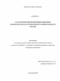 Малхасьян, Самвэл Сергеевич. Стратегии формирования инновационных экономических кластеров в нефтегазовом комплексе России: дис. кандидат экономических наук: 08.00.05 - Экономика и управление народным хозяйством: теория управления экономическими системами; макроэкономика; экономика, организация и управление предприятиями, отраслями, комплексами; управление инновациями; региональная экономика; логистика; экономика труда. Краснодар. 2009. 178 с.
