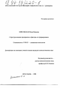 Никольская, Инна Юрьевна. Структура имиджа предприятия и факторы его формирования: дис. кандидат психологических наук: 19.00.05 - Социальная психология. Ярославль. 1998. 163 с.