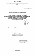 Ершов, Константин Васильевич. Структура обслуживания и ремонта современного технологического оборудования машиностроительного предприятия на базе критерия ресурса времени работоспособности: дис. кандидат технических наук: 05.02.22 - Организация производства (по отраслям). Казань. 2006. 180 с.