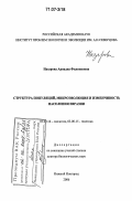 Назарова, Ариадна Филипповна. Структура популяций, микроэволюция и изменчивость населения Евразии: дис. доктор биологических наук: 03.00.16 - Экология. Нижний Новгород. 2006. 288 с.