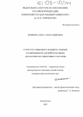 Шпякина, Ольга Александровна. Структура языкового концепта оценки в современном английском языке: На материале оценочных глаголов: дис. кандидат филологических наук: 10.02.04 - Германские языки. Архангельск. 2005. 210 с.
