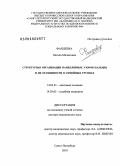 Фандеева, Оксана Маликовна. Структурная организация папиллярных узоров пальцев и их особенности в семейных группах: дис. доктор медицинских наук: 14.03.01 - Анатомия человека. Санкт-Петербург. 2010. 443 с.