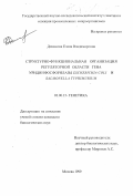 Домакова, Елена Владимировна. Структурно-функциональная организация регуляторной области гена уридинфосфорилазы E. coli и Salmonella typhimurium: дис. кандидат биологических наук: 03.00.15 - Генетика. Москва. 1999. 148 с.