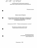Денисов, Артем Игоревич. Структурно-морфологические особенности пористых оксидов алюминия различной функциональности: дис. кандидат физико-математических наук: 01.04.07 - Физика конденсированного состояния. Петрозаводск. 2004. 151 с.