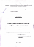 Королева, Евгения Васильевна. Судебно-психиатрическая оценка психических расстройств у лиц, совершивших сделки.: дис. доктор медицинских наук: 14.01.06 - Психиатрия. Москва. 2010. 323 с.