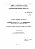 Субботин, Александр Николаевич. Теполомассоперенос при зажигании и горении структурно неоднородных сред: дис. доктор физико-математических наук: 01.04.14 - Теплофизика и теоретическая теплотехника. Томск. 2011. 307 с.