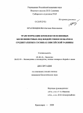 Краснощекова, Евгения Николаевна. Трансформация комплексов почвенных беспозвоночных под воздействием пожаров в среднетаежных сосняках Енисейской равнины: дис. кандидат биологических наук: 03.00.16 - Экология. Красноярск. 2009. 178 с.