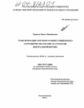Таранов, Павел Михайлович. Трансформация торгового и инвестиционного сотрудничества России со странами Центральной Европы: дис. кандидат экономических наук: 08.00.14 - Мировая экономика. Ростов-на-Дону. 2004. 195 с.