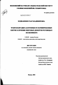 Ходжабекян, Гоар Владимировна. Трансплантация аллогенных культивированных клеток в лечении ожоговых дефектов роговицы в эксперименте: дис. кандидат медицинских наук: 14.00.08 - Глазные болезни. Москва. 2003. 192 с.