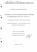Горбатов, Алексей Владимирович. Церковно-государственные взаимоотношения в Кемеровской области, 1943-1969 гг.: дис. кандидат исторических наук: 07.00.02 - Отечественная история. Кемерово. 1996. 171 с.