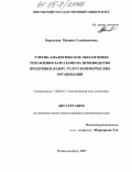 Барахоева, Мадина Сулеймановна. Учетно-аналитическое обеспечение управления затратами на производство продукции (работ, услуг) коммерческих организаций: дис. кандидат экономических наук: 08.00.12 - Бухгалтерский учет, статистика. Ростов-на-Дону. 2005. 268 с.