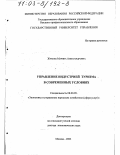 Жукова, Марина Александровна. Управление индустрией туризма в современных условиях: дис. доктор экономических наук: 08.00.05 - Экономика и управление народным хозяйством: теория управления экономическими системами; макроэкономика; экономика, организация и управление предприятиями, отраслями, комплексами; управление инновациями; региональная экономика; логистика; экономика труда. Москва. 2003. 354 с.