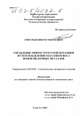 Григорьев, Виктор Миронович. Управление микроструктурой керамики путем подавления массопереноса ионов щелочных металлов: дис. кандидат технических наук: 05.23.05 - Строительные материалы и изделия. Улан-Удэ. 2002. 213 с.