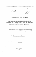 Ломков, Михаил Александрович. Управление предпринимательством в инфраструктурных отраслях экономики: на примере трубопроводного транспорта: дис. кандидат экономических наук: 08.00.05 - Экономика и управление народным хозяйством: теория управления экономическими системами; макроэкономика; экономика, организация и управление предприятиями, отраслями, комплексами; управление инновациями; региональная экономика; логистика; экономика труда. Санкт-Петербург. 2007. 167 с.