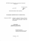 Чехлыстова, Инна Александровна. Управление развитием АПК в условиях риска: дис. кандидат экономических наук: 08.00.05 - Экономика и управление народным хозяйством: теория управления экономическими системами; макроэкономика; экономика, организация и управление предприятиями, отраслями, комплексами; управление инновациями; региональная экономика; логистика; экономика труда. Ставрополь. 2010. 213 с.