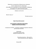 Ярош, Руслан Вячеславович. Управление развитием рыночной инфраструктуры региона: дис. кандидат экономических наук: 08.00.05 - Экономика и управление народным хозяйством: теория управления экономическими системами; макроэкономика; экономика, организация и управление предприятиями, отраслями, комплексами; управление инновациями; региональная экономика; логистика; экономика труда. Москва. 2009. 170 с.