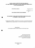 Красиков, Сергей Анатольевич. Управление социально-политическими рисками в условиях глобализации: дис. доктор политических наук: 23.00.02 - Политические институты, этнополитическая конфликтология, национальные и политические процессы и технологии. Нижний Новгород. 2009. 372 с.