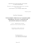 Ким Инна Геральдовна. Управление спектром и стабилизация линейных систем статической обратной связью по выходу: дис. кандидат наук: 01.01.02 - Дифференциальные уравнения. ФГБУН Институт математики и механики им. Н.Н. Красовского Уральского отделения Российской академии наук. 2022. 133 с.