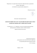 Катасонов Александр Олегович. Вихретоковый метод исследования неоднородностей и дефектов тонких металлических пленок: дис. кандидат наук: 00.00.00 - Другие cпециальности. ФГБОУ ВО «Алтайский государственный университет». 2023. 138 с.