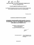 Беляев, Владимир Ростиславович. Влияние изменений природной среды на эрозионно-аккумулятивные процессы в овражно-балочной сети: дис. кандидат географических наук: 25.00.25 - Геоморфология и эволюционная география. Москва. 2004. 244 с.