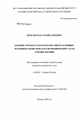 Вержанская, Татьяна Юрьевна. Влияние ортокератологических линз на клинико-функциональные показатели миопических глаз и течение миопии: дис. кандидат медицинских наук: 14.00.08 - Глазные болезни. Москва. 2006. 129 с.
