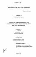 Сошников, Владислав Владимирович. Влияние реорганизации работодателя - юридического лица на трудовые и социально-партнерские отношения: дис. кандидат юридических наук: 12.00.05 - Трудовое право; право социального обеспечения. Москва. 2007. 128 с.