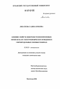Лопаткова, Галина Юрьевна. Влияние свойств поверхности ионообменных мембран на их электрохимическое поведение в сверхпредельных токовых режимах: дис. кандидат химических наук: 02.00.05 - Электрохимия. Краснодар. 2006. 185 с.