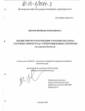 Шустов, Владимир Александрович. Воздействие реструктуризации угольной отрасли на состояние рынков труда углепромышленных территорий: На примере Кузбасса: дис. кандидат экономических наук: 08.00.05 - Экономика и управление народным хозяйством: теория управления экономическими системами; макроэкономика; экономика, организация и управление предприятиями, отраслями, комплексами; управление инновациями; региональная экономика; логистика; экономика труда. Кемерово. 2003. 163 с.