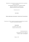 Сюн Лэпин. Высшее образование как инструмент «мягкой силы» России и Китая: дис. кандидат наук: 23.00.04 - Политические проблемы международных отношений и глобального развития. ФГАОУ ВО «Российский университет дружбы народов». 2018. 191 с.