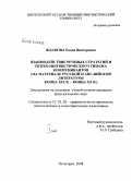 Жданова, Елена Викторовна. Взаимодействие речевых стратегий и психолингвистического типажа коммуникантов (на материале русской и английской литературы конца XIX в. - конца XX в.): дис. кандидат филологических наук: 10.02.20 - Сравнительно-историческое, типологическое и сопоставительное языкознание. Пятигорск. 2008. 438 с.