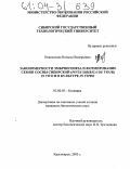 Новоселова, Наталья Валерьевна. Закономерности эмбриогенеза и формирование семян сосны сибирской (Pinus Sibirica Du Tour) IN VIVO и в культуре IN VITRO: дис. кандидат биологических наук: 03.00.05 - Ботаника. Красноярск. 2003. 132 с.