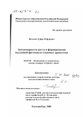 Нагимов, Зуфар Ягфарович. Закономерности роста и формирования надземной фитомассы сосновых древостоев: дис. доктор сельскохозяйственных наук: 06.03.03 - Лесоведение и лесоводство, лесные пожары и борьба с ними. Екатеринбург. 2000. 577 с.